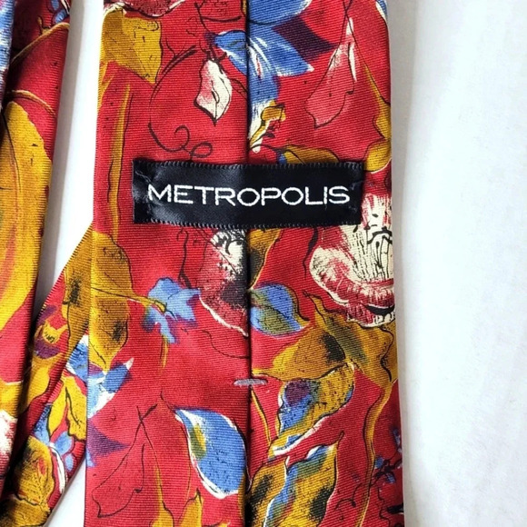 METROPOLIS Men's Necktie - Picture 7 of 7